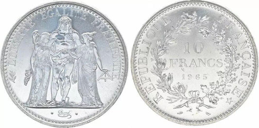 Pièce France 10 Francs Hercule 1965