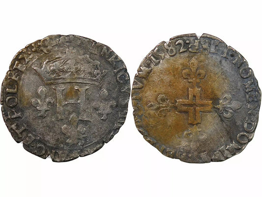 Pièce France HENRI III - SOL PARISIS 1582 P DIJON