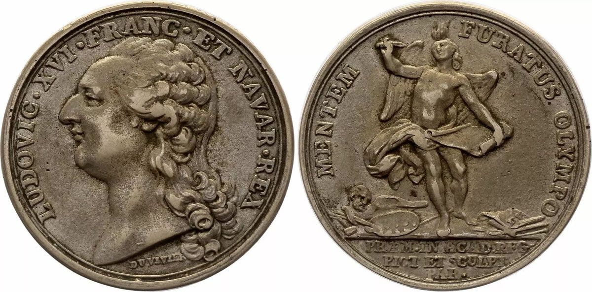 France Louis XVI - Académie Royale de peinture et de sculpture - 1791
