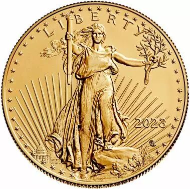 Pièce USA 50 Dollars OR USA 2023 - Liberty / American Eagle - 1 Once